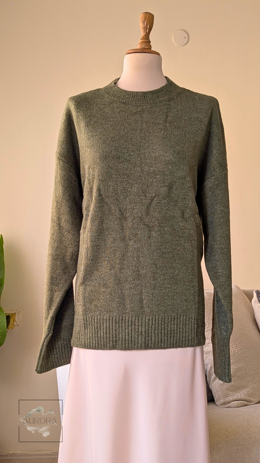 Plain Tricot Sweater