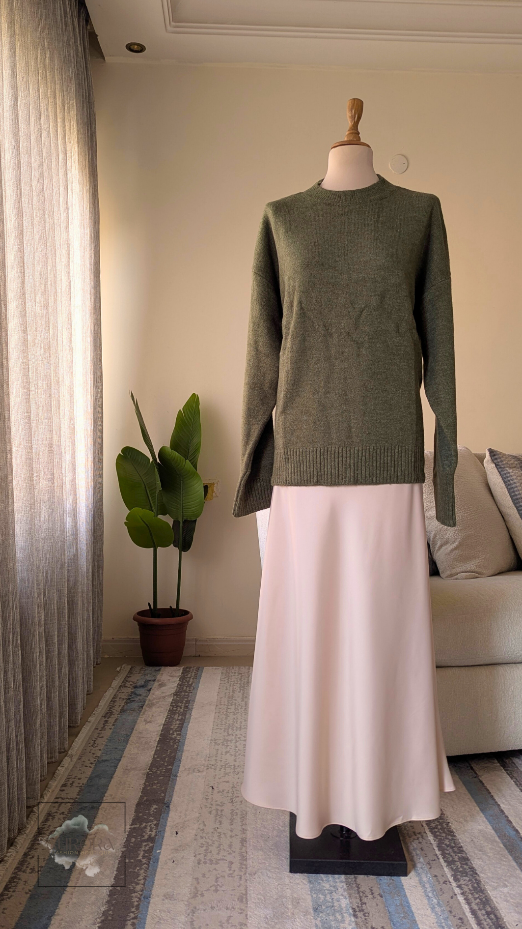 Plain Tricot Sweater