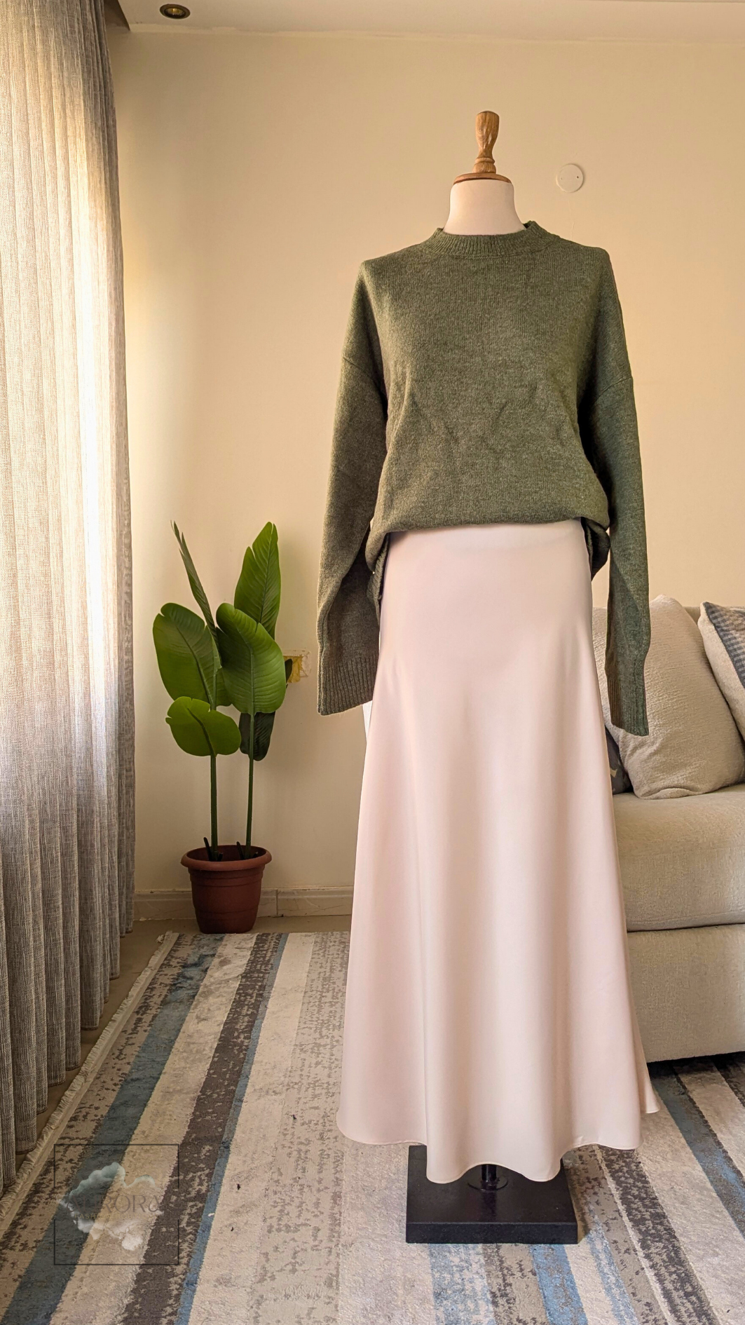 Plain Tricot Sweater