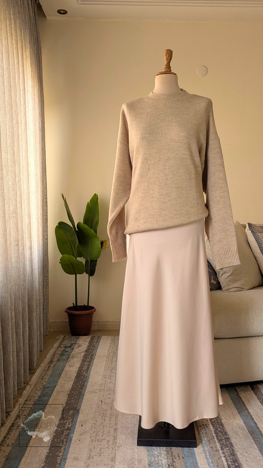 Plain Tricot Sweater