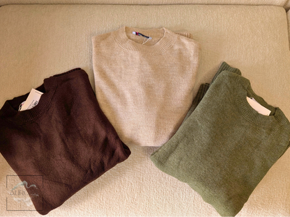 Plain Tricot Sweater
