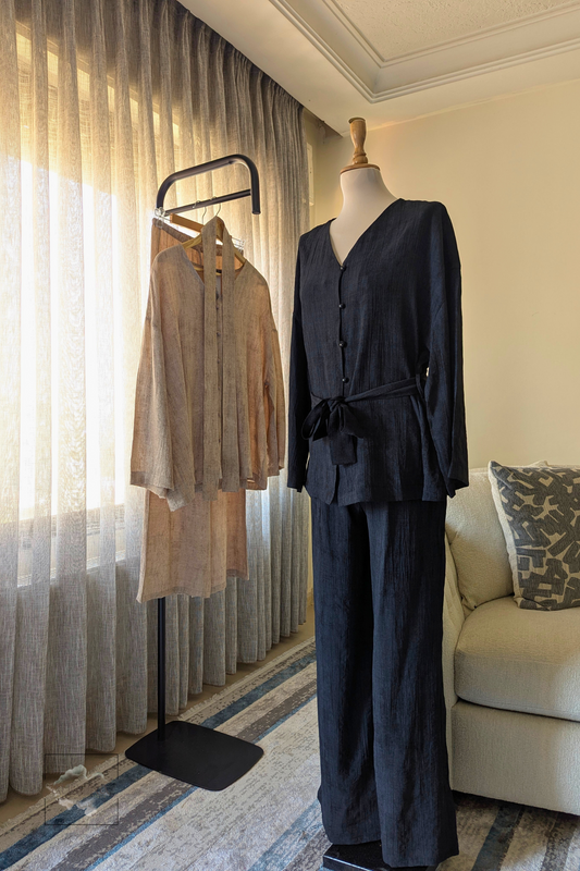 Two-Piece Suit Set – Shirt & Pants