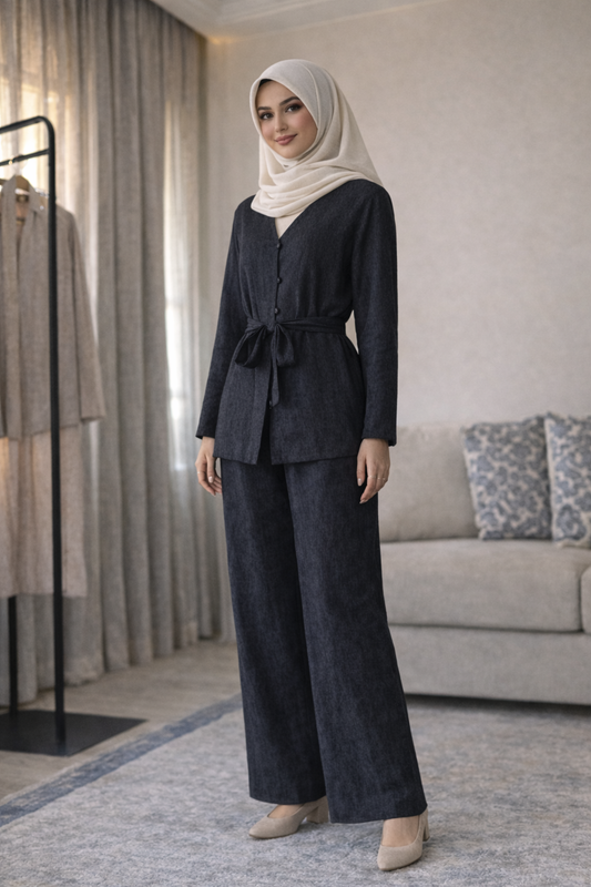 Two-Piece Suit Set – Shirt & Pants