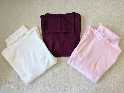 Turtle Neck Body with Thumb Openings