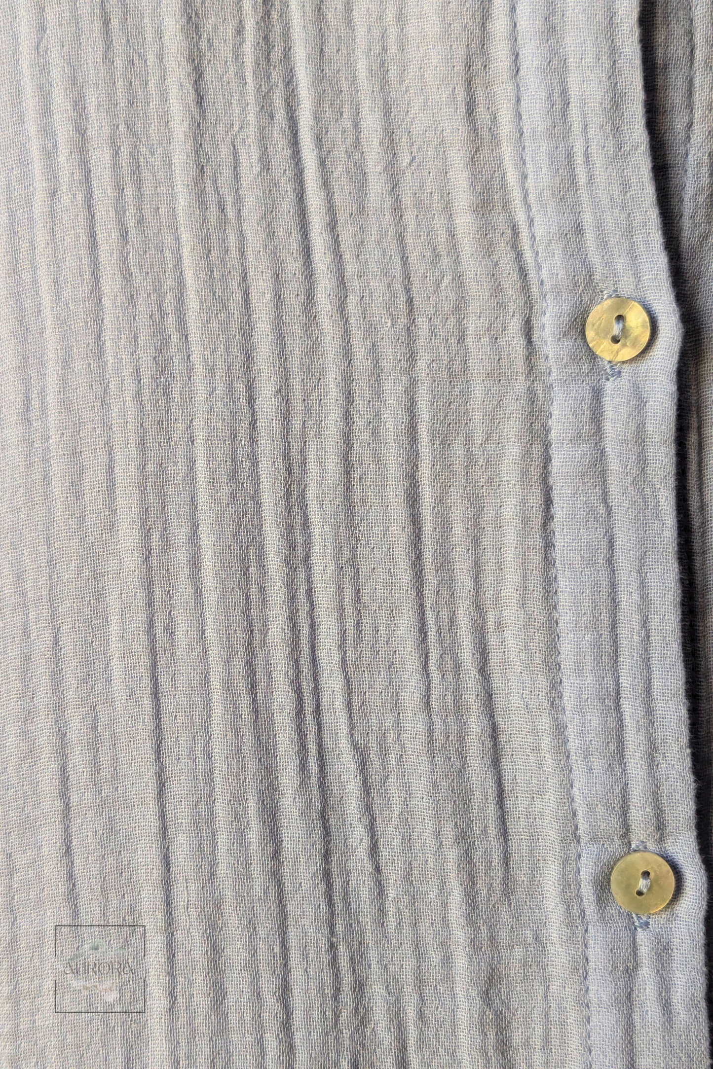 Oversized Cotton Long Sleeve Shirt in Baby blue – Aurora Fashion Boutique
