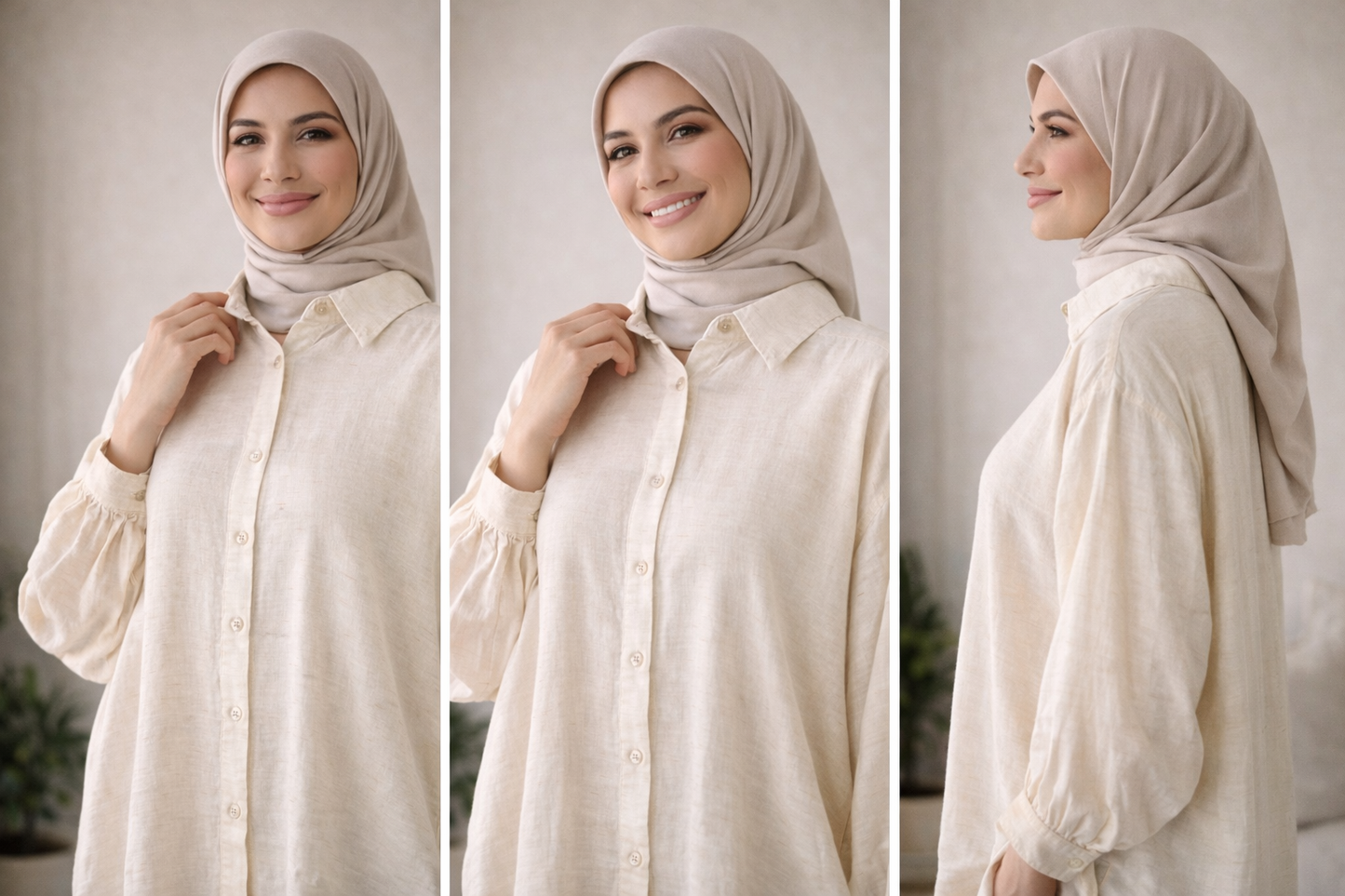 Oversized Cotton Long Sleeve Shirt